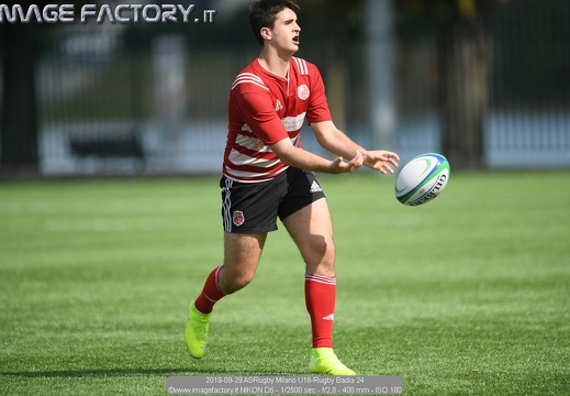 2019-09-29 ASRugby Milano U18-Rugby Badia (8-29)